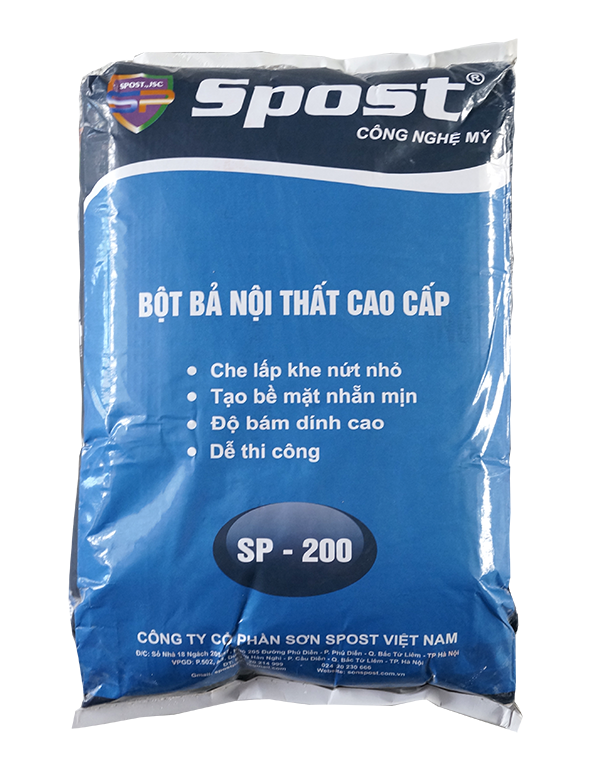 Bột bả nội thất cao cấp SPOST SP200